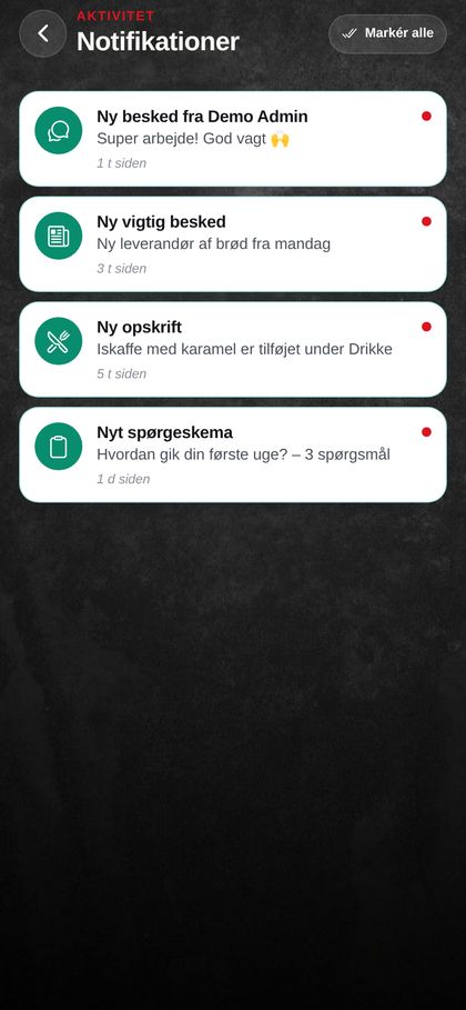 Notification centre