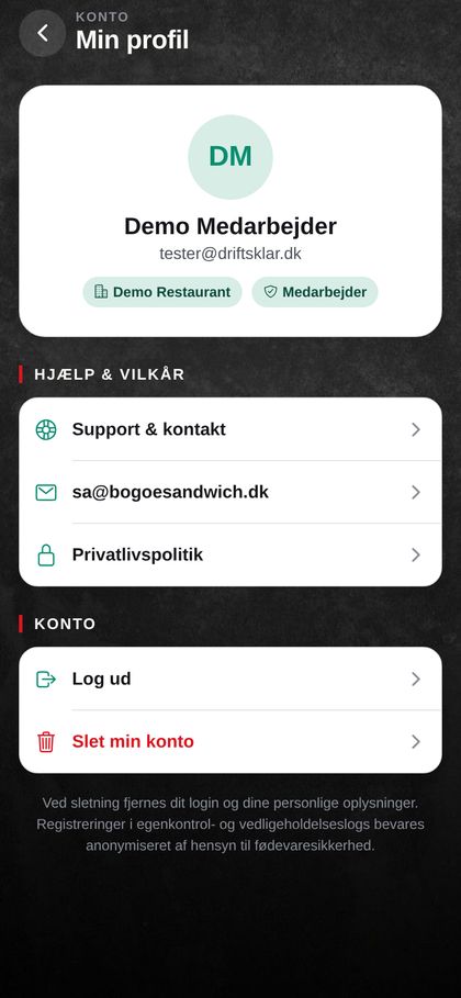 Employee – profile